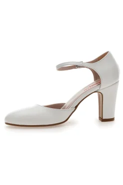 Décolleté Bianche Tacco 8 Cm Pittarello Romantic 2569