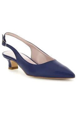 Décolleté blu con cinturino Pittarello glam 3990