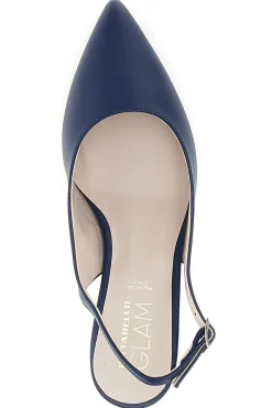 Décolleté blu con cinturino Pittarello glam 3990