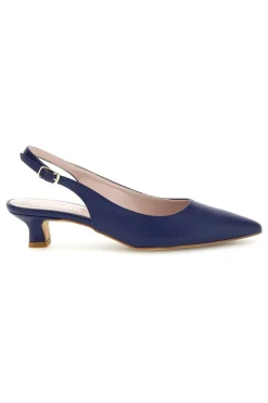 Décolleté blu con cinturino Pittarello glam 3990