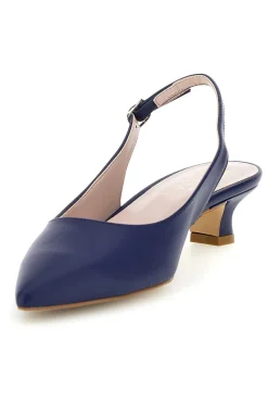 Décolleté blu con cinturino Pittarello glam 3990