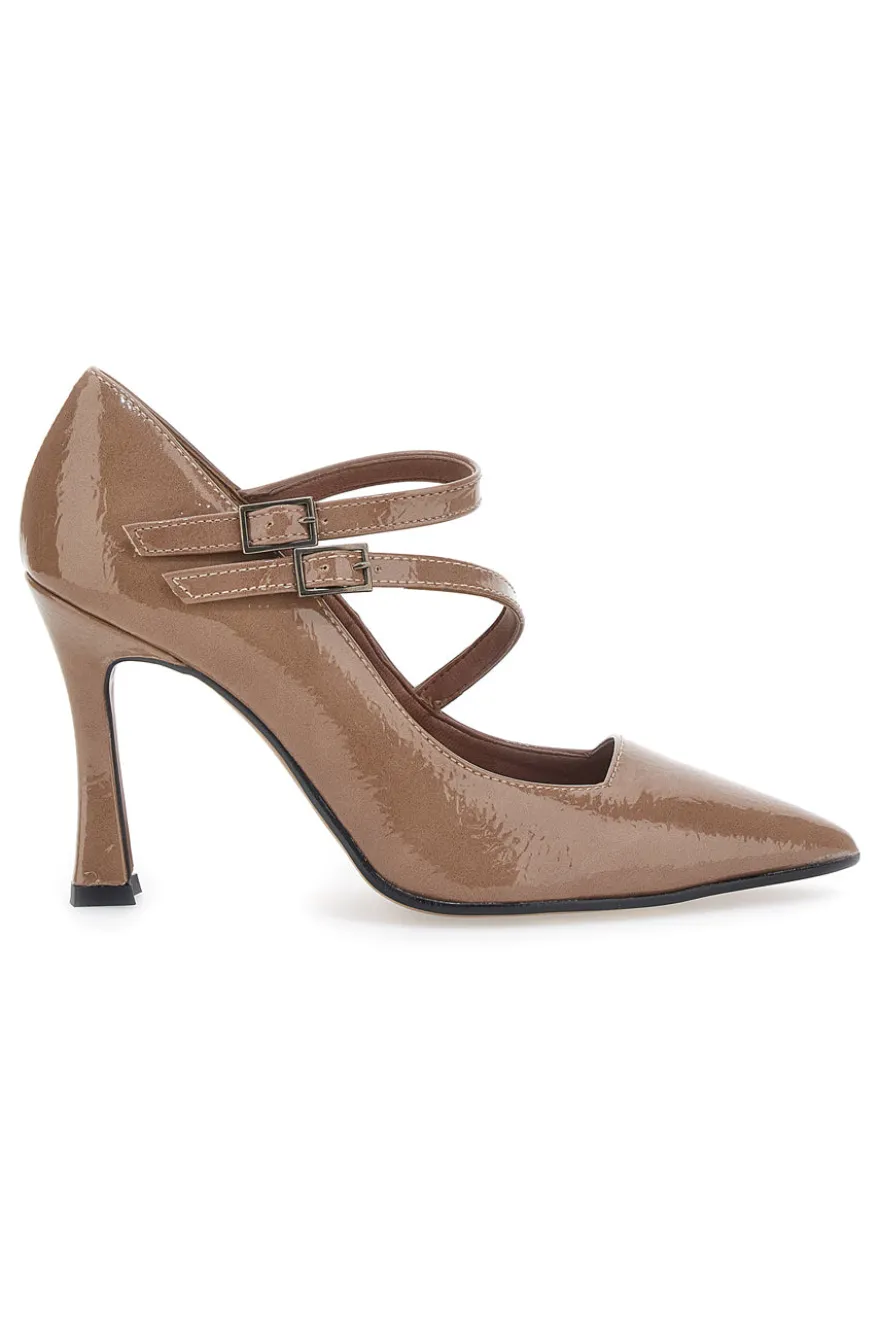 Décolleté con Cinturini Pittarello Couture 173 Tortora