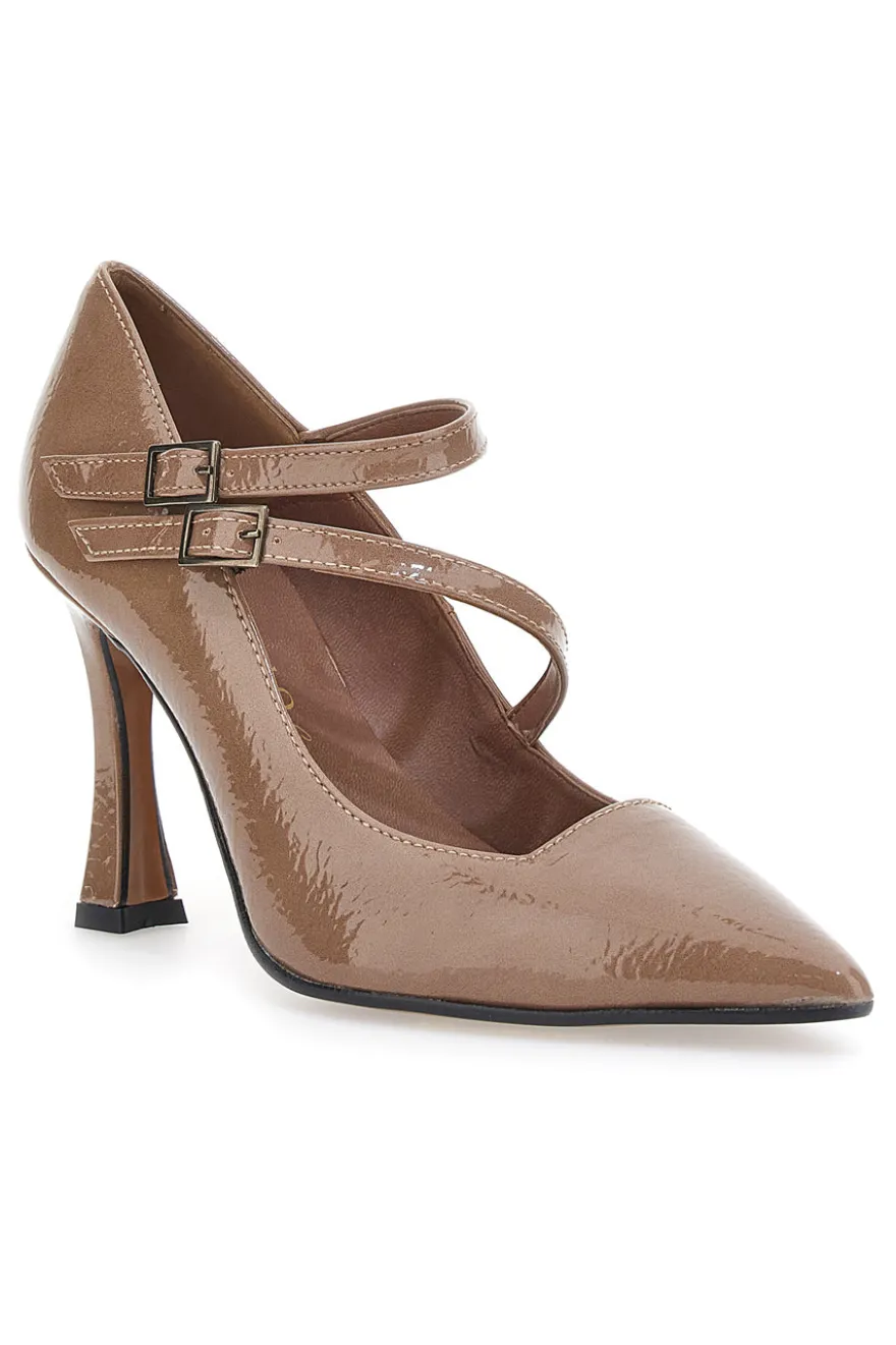 Décolleté con Cinturini Pittarello Couture 173 Tortora