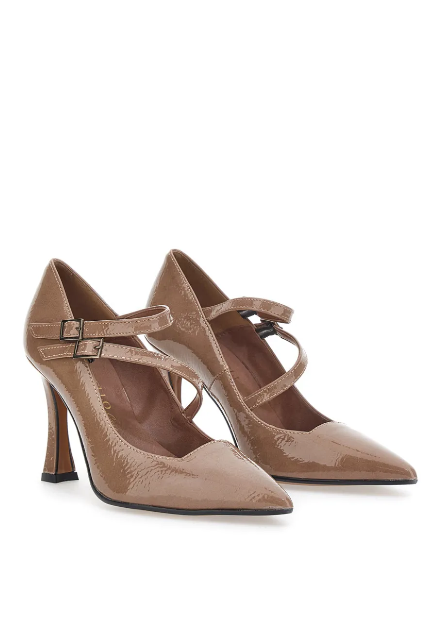 Décolleté con Cinturini Pittarello Couture 173 Tortora