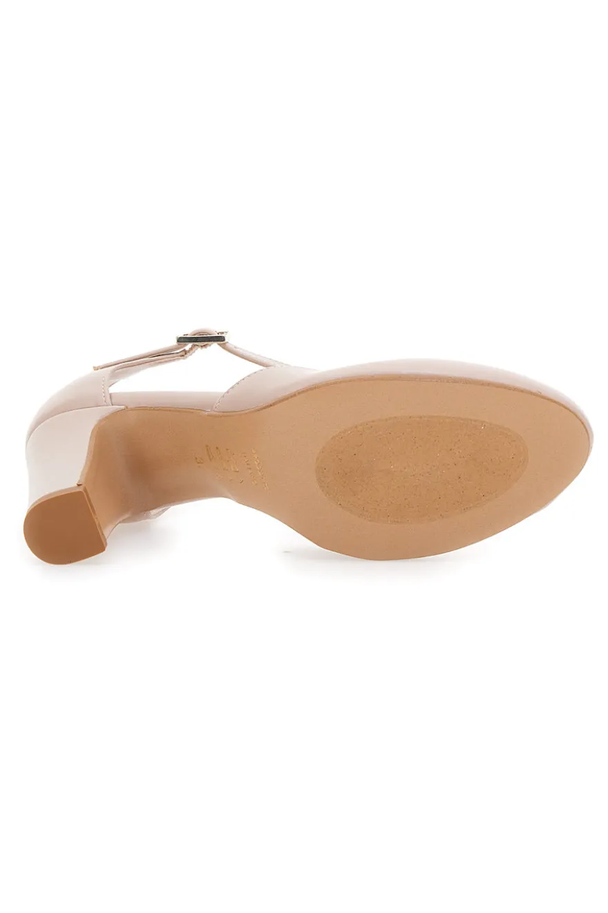 Décolleté con Cinturino Nude Pittarello 4569