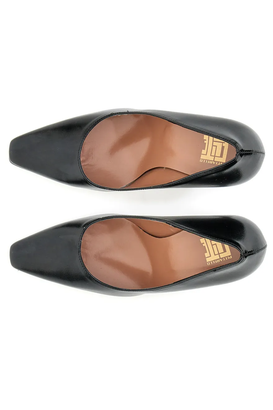 Décolleté con tacco a rocchetto Pittarello Elite 4920 Nere