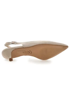 Décolleté da donna beige con cinturino slingback Pittarello Glam 3123