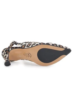 Décolleté da donna leopardato con cinturino slingback Pittarello Glam 31441