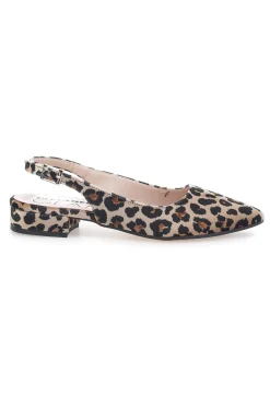 Décolleté da donna leopardato con cinturino slingback Pittarello Glam 3883