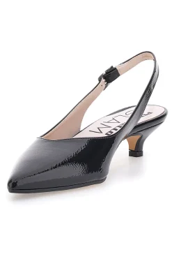 Décolleté da donna nero con cinturino slingback Pittarello Glam 3135
