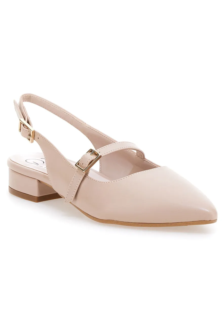 Décolleté da donna nude con cinturino slingback Pittarello Glam 3888