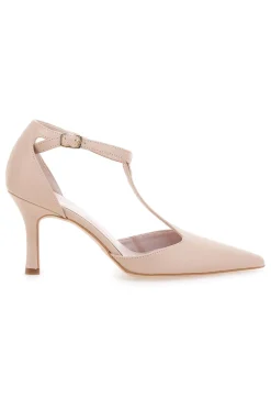 Décolleté da donna nude con cinturino Pittarello Glam 3869