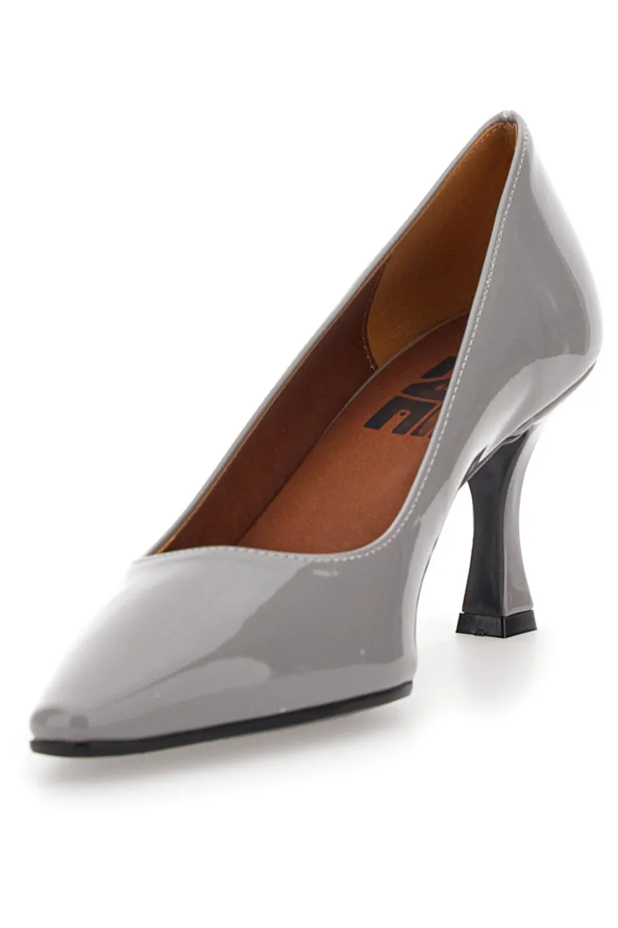 Décolleté Grigie Con Tacco 7 cm Made In Italy Pittarello Love 8301