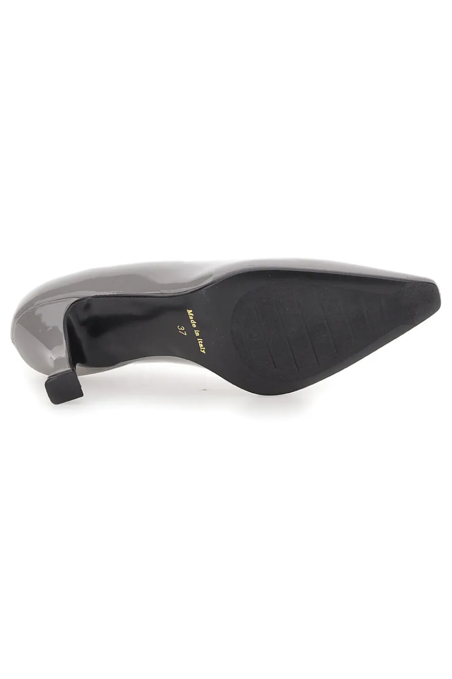 Décolleté Grigie Con Tacco 7 cm Made In Italy Pittarello Love 8301