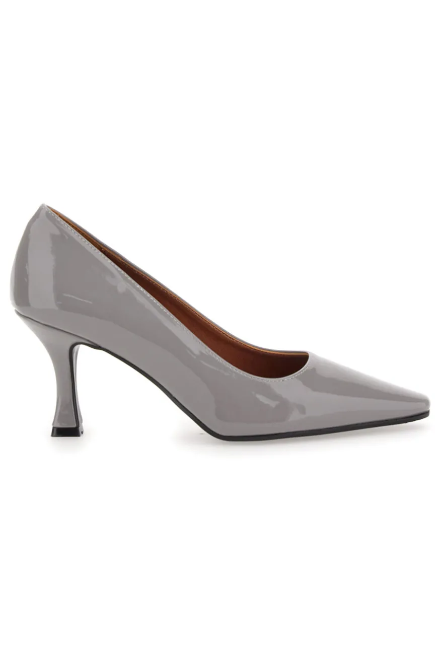Décolleté Grigie Con Tacco 7 cm Made In Italy Pittarello Love 8301