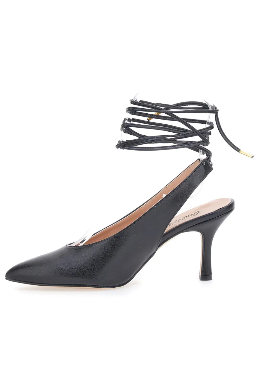 Décolleté Lace-Up Pittarello Couture 42147 Nere