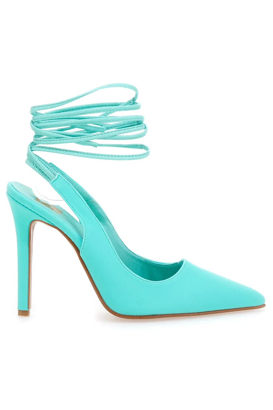 Décolleté Lace-Up Pittarello Elite 1964 Acquamarina