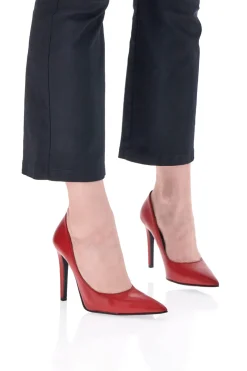 Décolleté magenta con punta sfilata e tacco a stiletto Pittarello Couture 1380