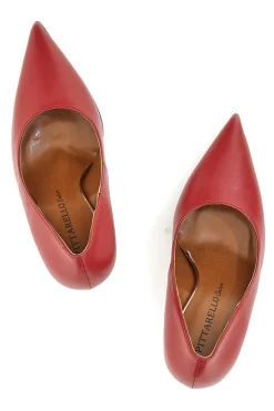 Décolleté magenta con punta sfilata e tacco a stiletto Pittarello Couture 1380