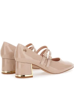 Décolleté Mary Jane Beige con Tacco a blocco MARIELLA BURANI 50810514