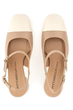 Décolleté Mary Jane Beige Pittarello Couture 508C