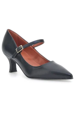 Décolleté Mary Jane nere con tacco basso Pittarello Elite 6061