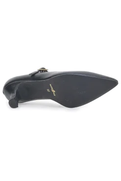 Décolleté Mary Jane nere con tacco basso Pittarello Elite 6061