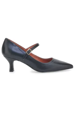 Décolleté Mary Jane nere con tacco basso Pittarello Elite 6061