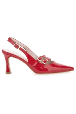 Décolleté Mary Jane Rosso Fuoco Pittarello Glam 3591