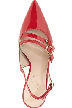 Décolleté Mary Jane Rosso Fuoco Pittarello Glam 3591