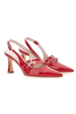 Décolleté Mary Jane Rosso Fuoco Pittarello Glam 3591