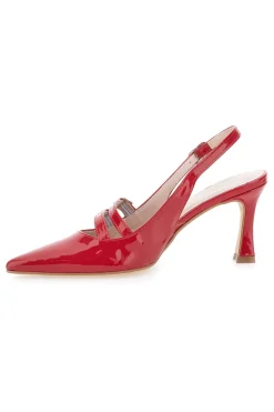 Décolleté Mary Jane Rosso Fuoco Pittarello Glam 3591