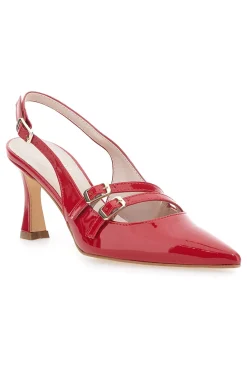 Décolleté Mary Jane Rosso Fuoco Pittarello Glam 3591
