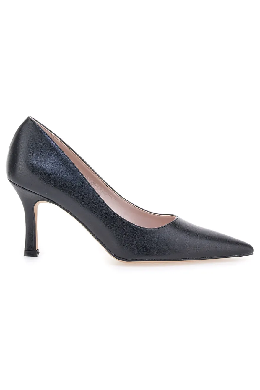 Décolleté nera con tacco Pittarello Glam 3866