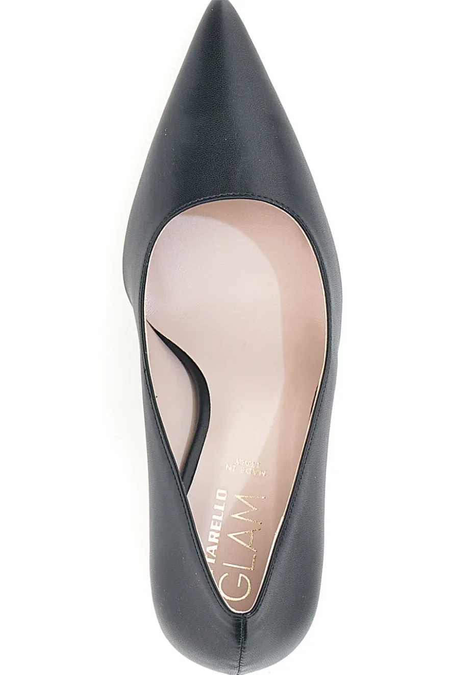 Décolleté nera con tacco Pittarello Glam 3866