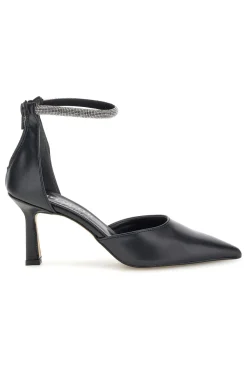 Décolleté nere con cinturino Pittarello couture 709