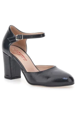Décolleté Nere Con Cinturino Alla Caviglia Pittarello Vogue 234
