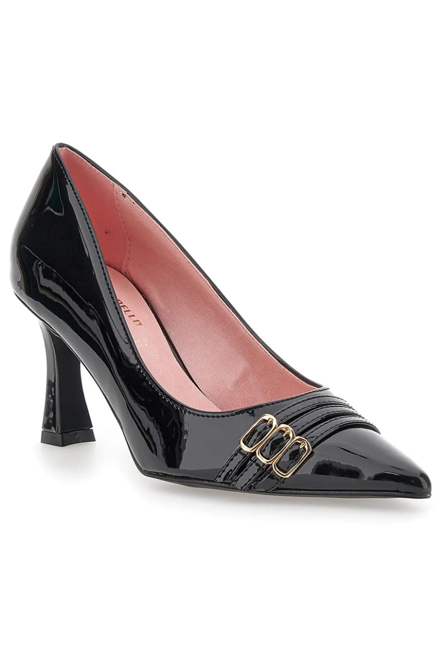 Décolleté Nere Con Micro Cinturini Pittarello Glam 3671
