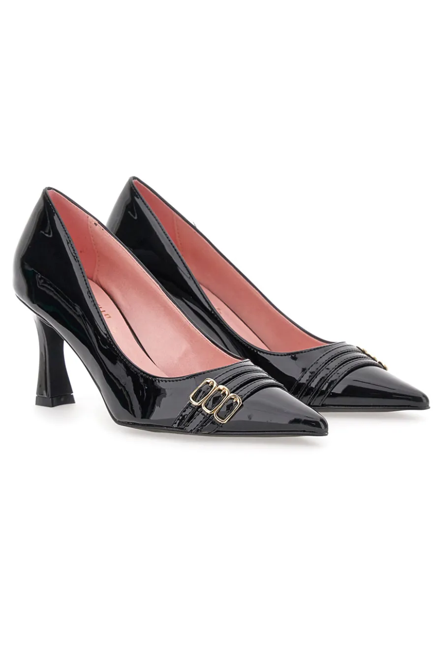 Décolleté Nere Con Micro Cinturini Pittarello Glam 3671