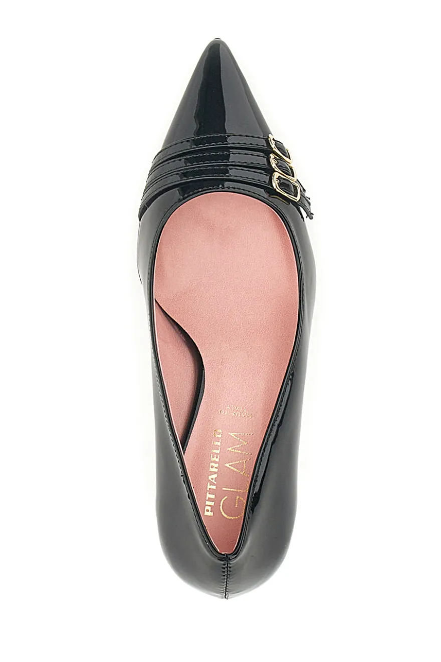 Décolleté Nere Con Micro Cinturini Pittarello Glam 3671