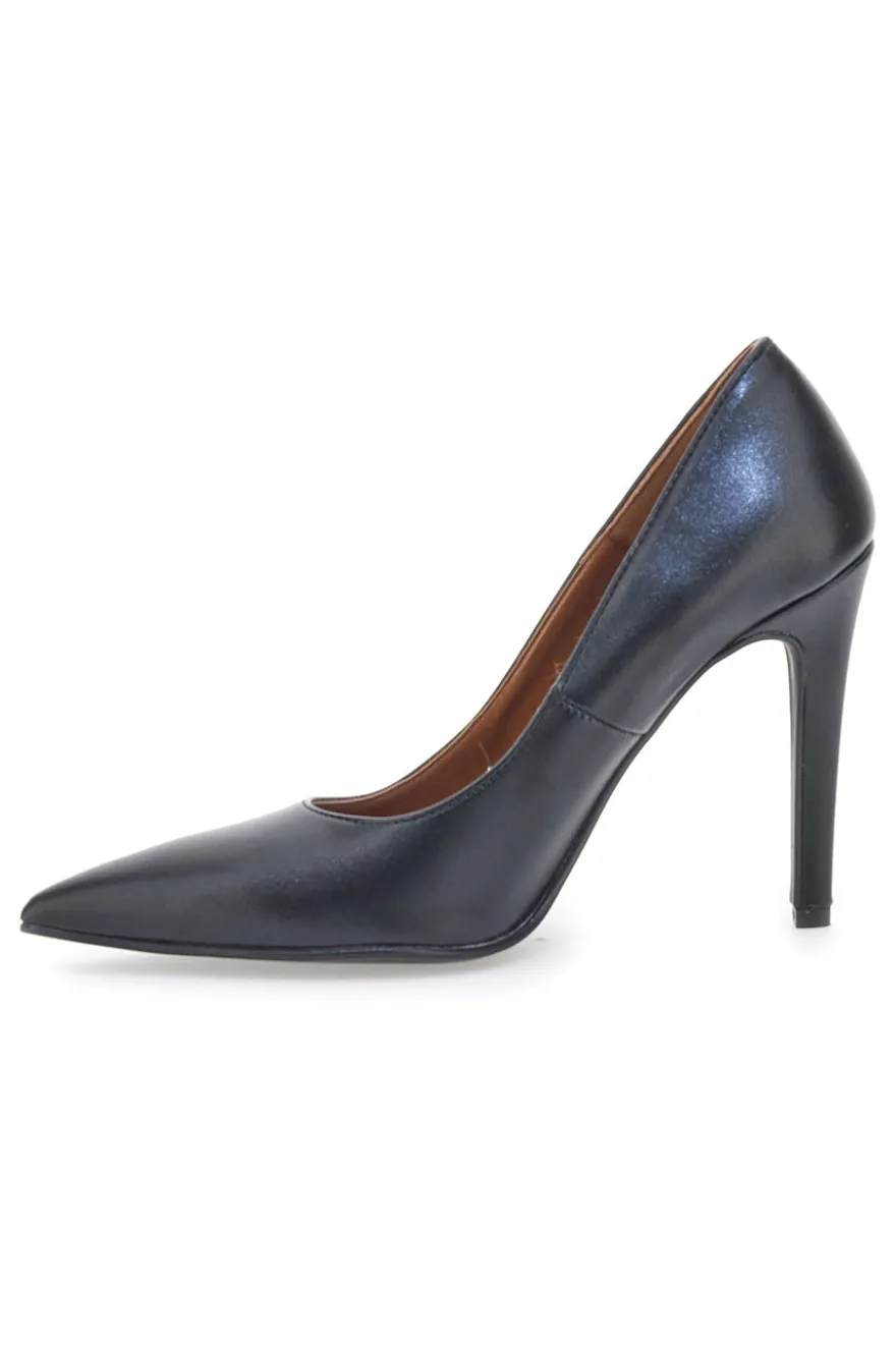 Décolleté nere con punta sfilata e tacco a stiletto Pittarello Couture 1380