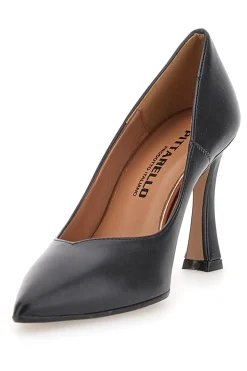 Décolleté Nere Con Tacco 9,5 cm Made In Italy Pittarello 157