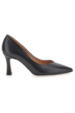 Décolleté Nere Con Tacco 8 cm Made In Italy Pittarello 3354
