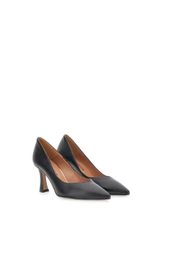 Décolleté Nere Con Tacco 8 cm Made In Italy Pittarello 3354