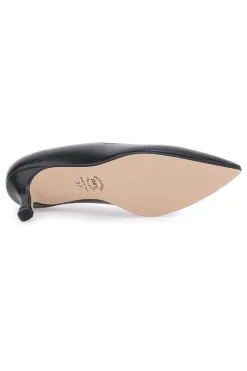 Décolleté nere con tacco basso e punta affusolata Pittarello vera 6043