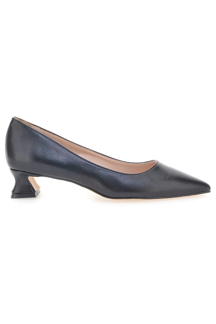 Décolleté Nere con Tacco Basso Pittarello Glam 3613