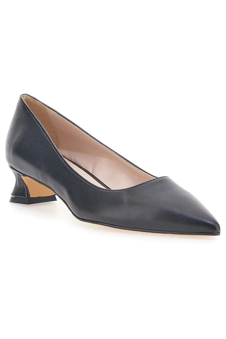Décolleté Nere con Tacco Basso Pittarello Glam 3613
