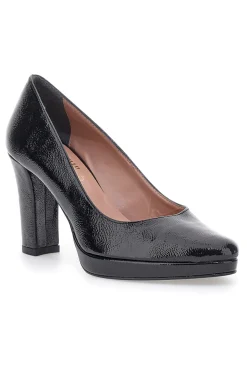 Décolleté Nere Effetto Lucido con Tacco Largo PITTARELLO GLAM 1043PY