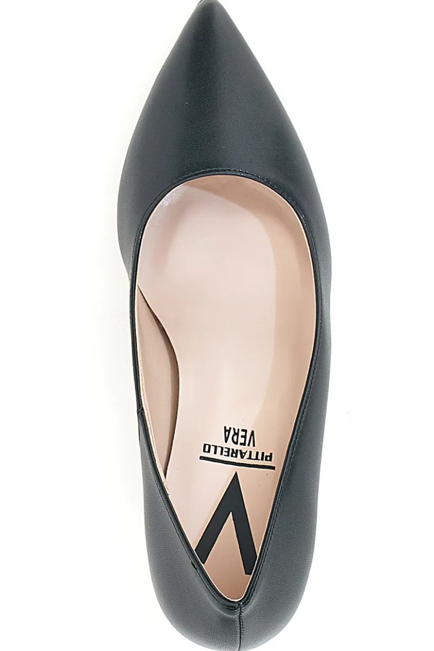Décolleté nere Made in Italy Pittarello vera 4370