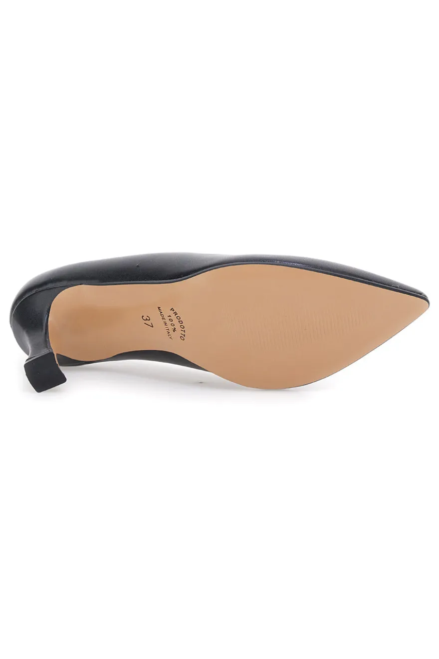 Décolleté nere Made in Italy Pittarello vera 4370